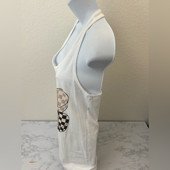 BELLA + CANVAS Women’s M TANK TOP Mama Hearts Mothers Day Racerback Shirt​ - Picture 2 of 4